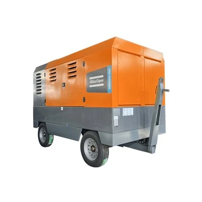 Atlas Copco পোর্টেবল ডিজেল চালিত স্ক্রু এয়ার কম্প্রেসার