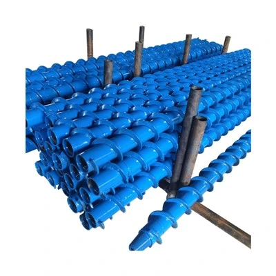 নীল সর্পিল Auger ড্রিল রড